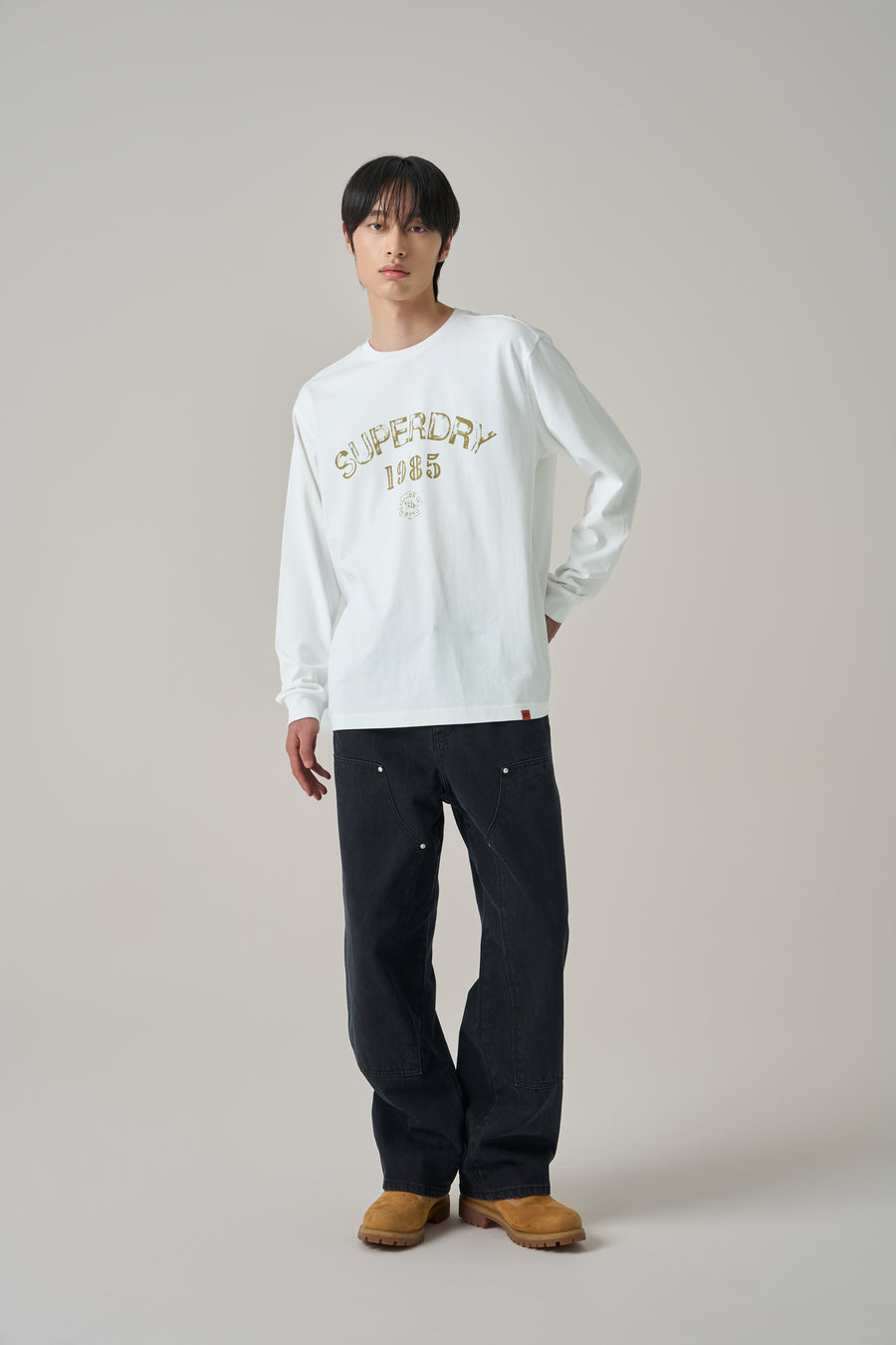 Vintage Letter Long Sleeve