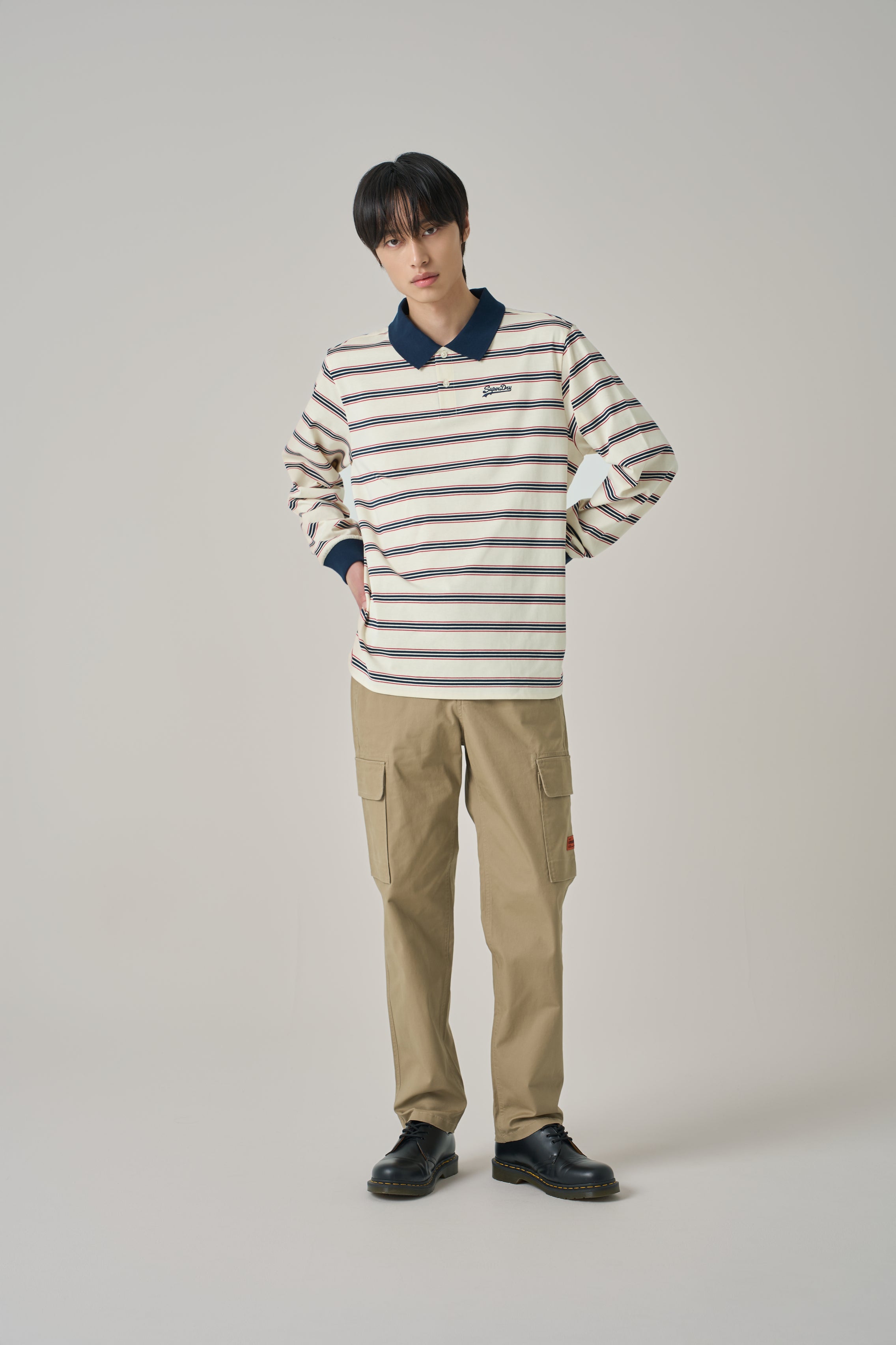 Multi-Stripe Polo Shirt