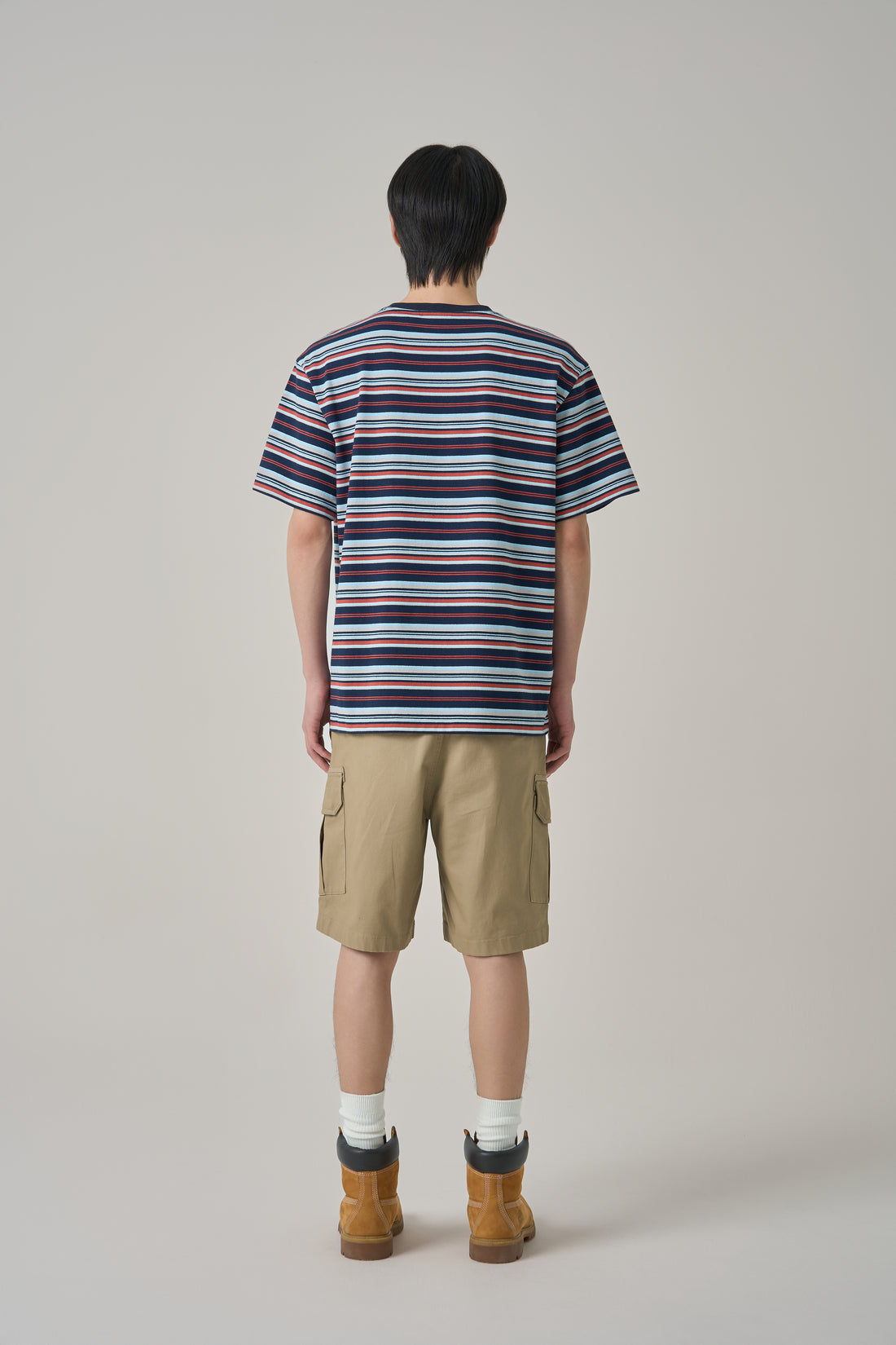 Heart Applique Stripe T-Shirt