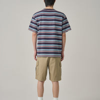 Heart Applique Stripe T-Shirt