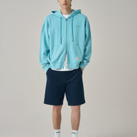 Vintage Faded Zip Up Hoodie