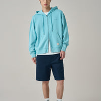 Vintage Faded Zip Up Hoodie