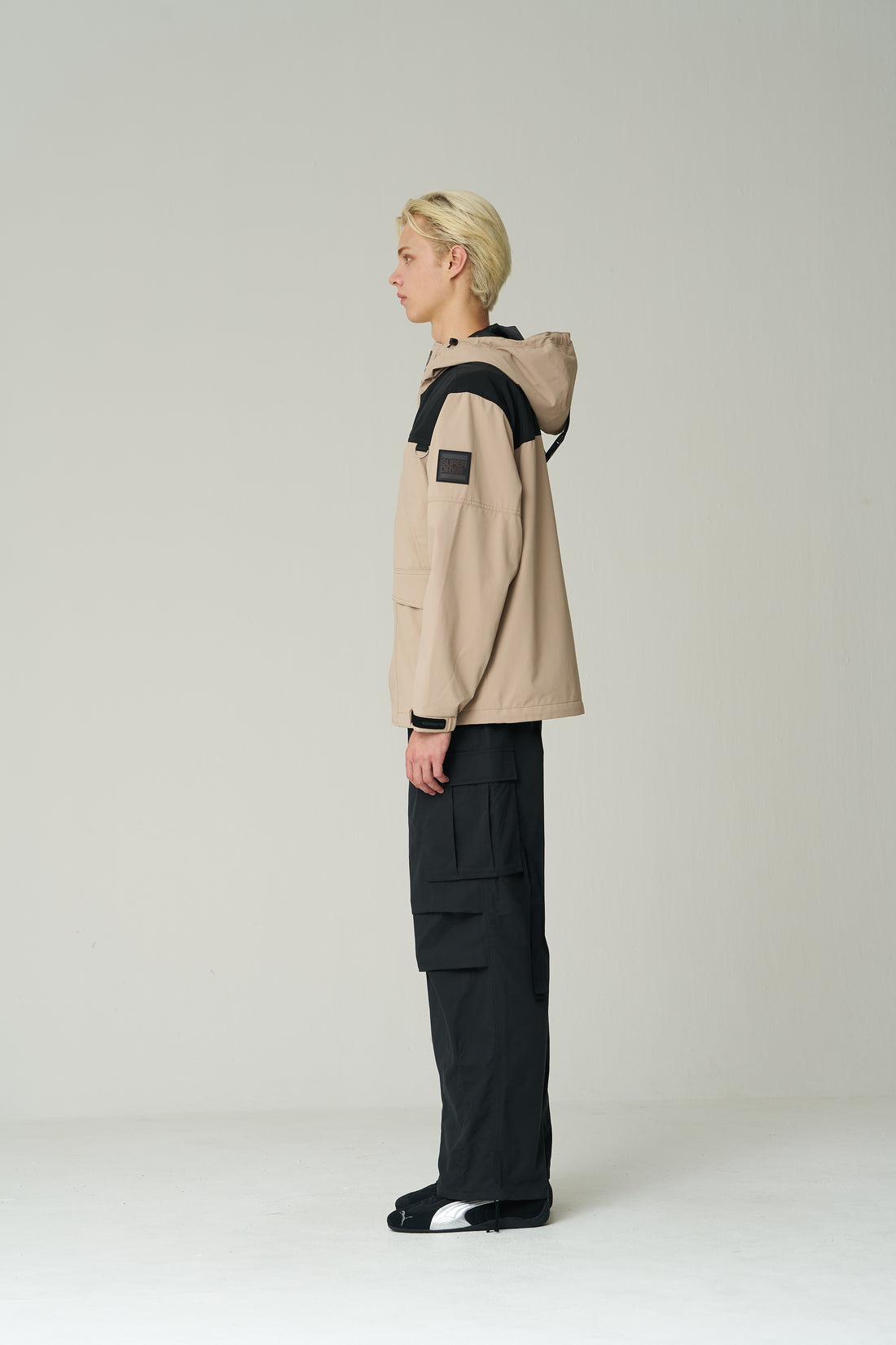 Signature Wind Cheater Jacket - Beige