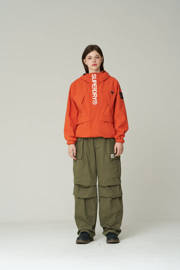 Signature Wind Cheater Jacket - Orange