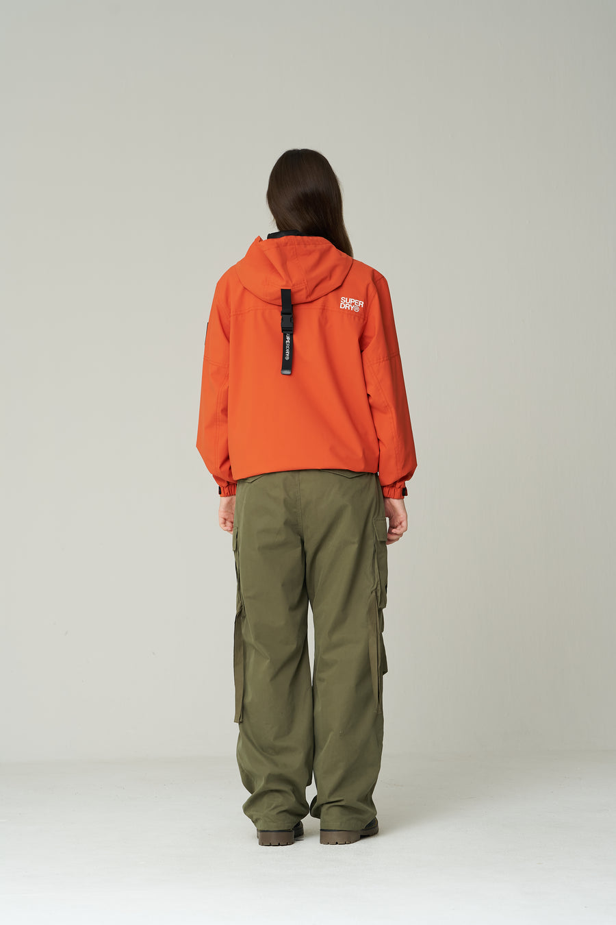 Signature Wind Cheater Jacket - Orange