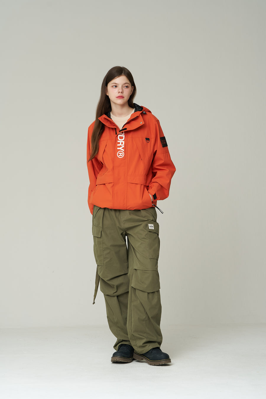 Signature Wind Cheater Jacket - Orange