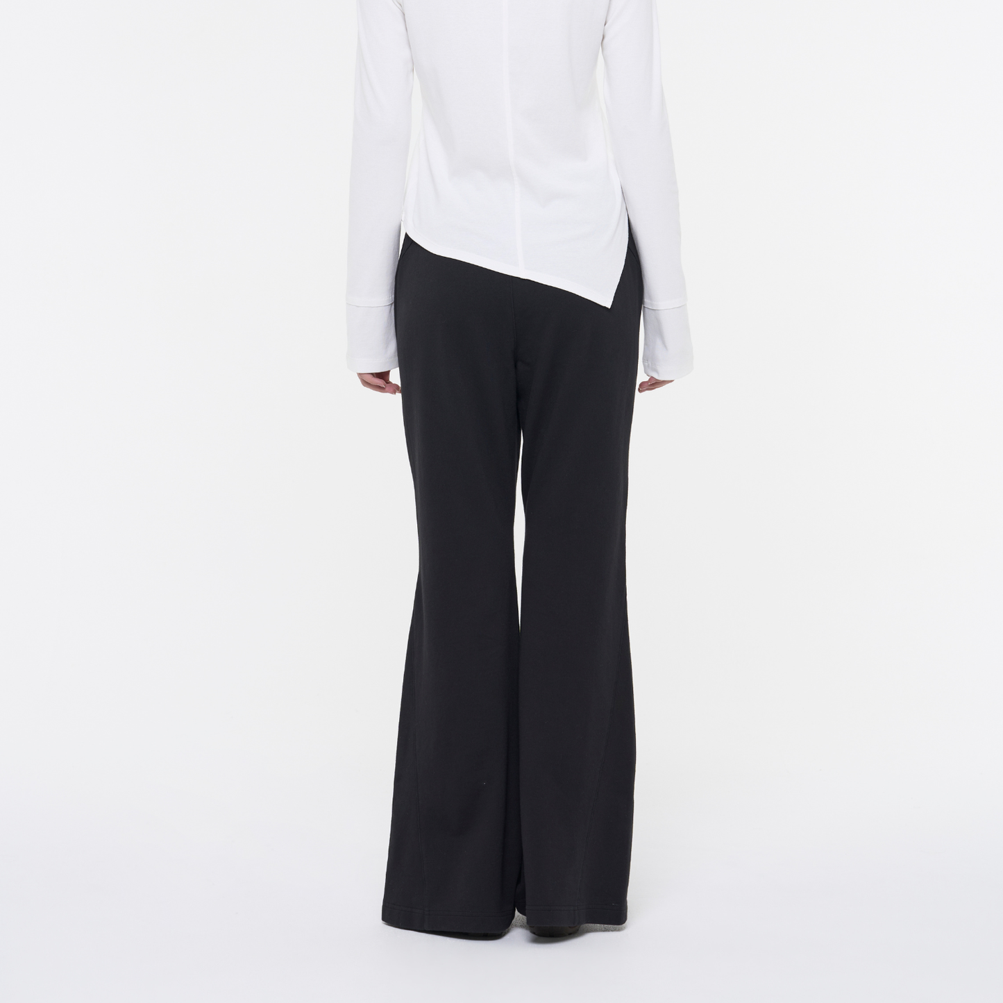 W Washed Bootcut Sweatpants
