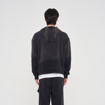 Vintage Zip-Up Hoodie