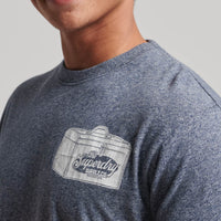 Workwear Trade Graphic T-shirt - Frosted Navy Grit