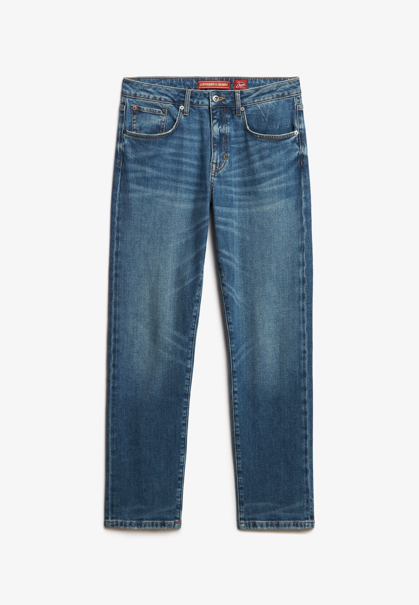 Vintage Slim Straight Jeans