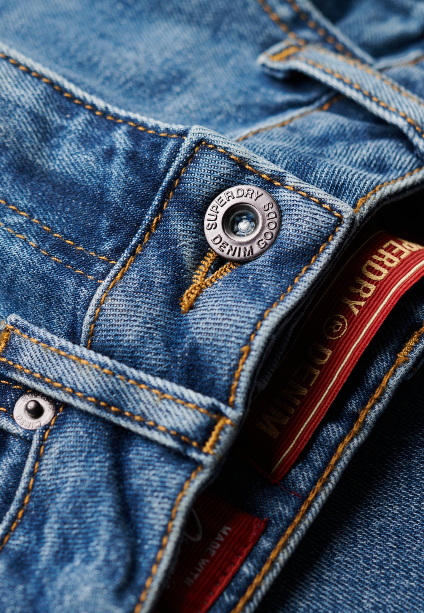 Vintage Slim Straight Jeans