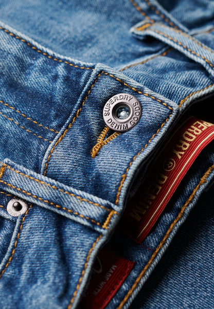 Vintage Slim Straight Jeans