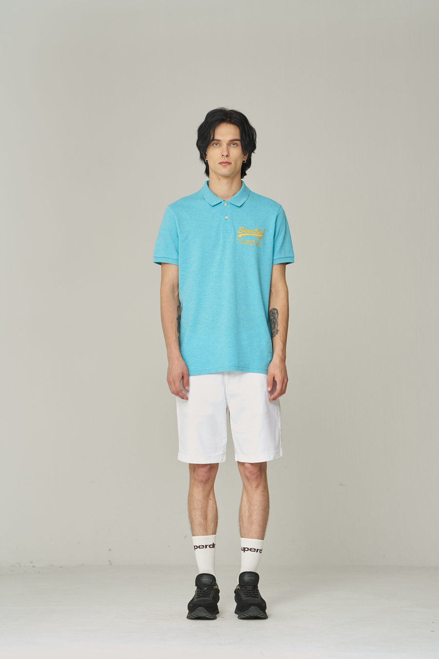 Muscle Fit Heritage Polo Shirts