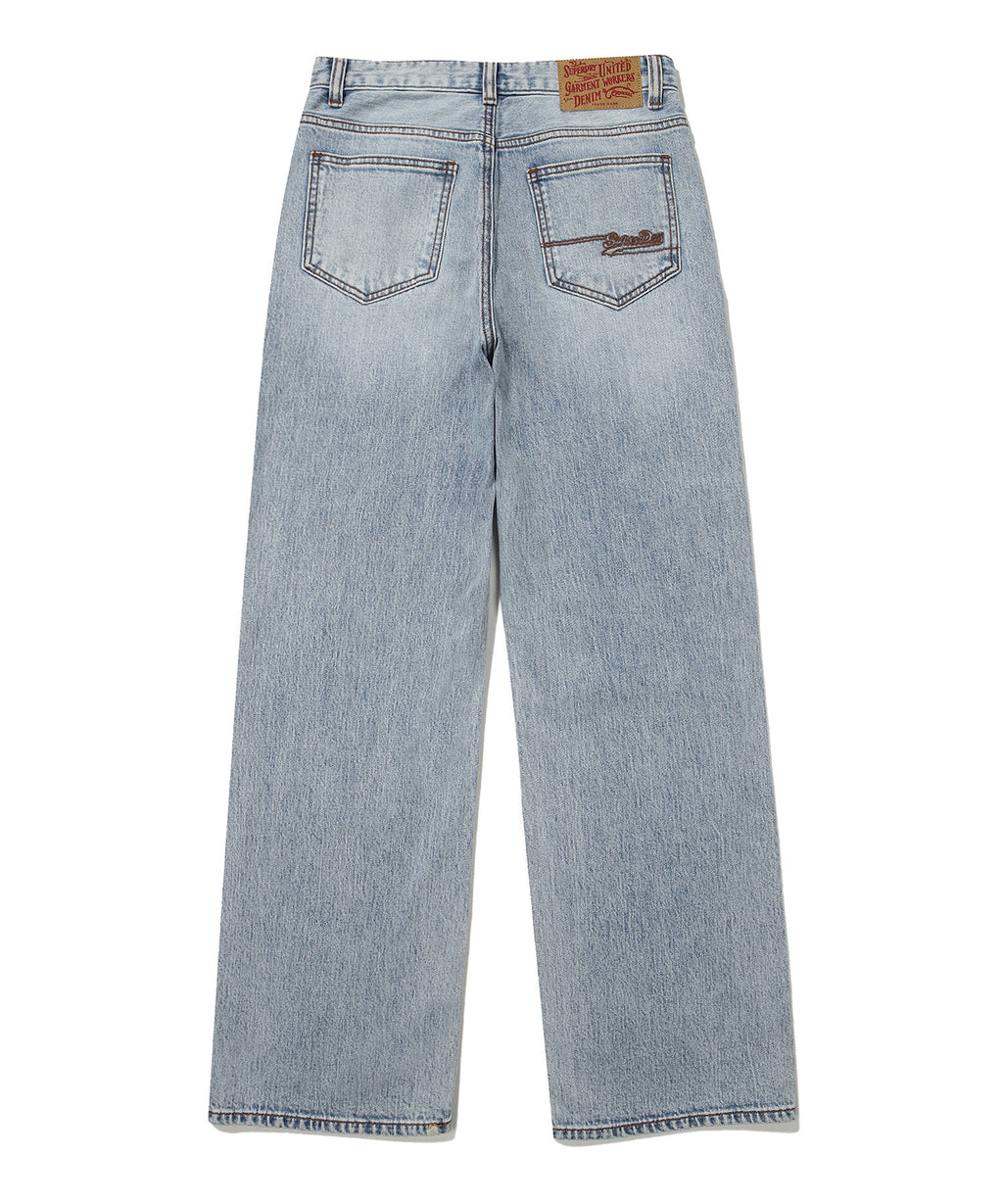 W Iconic Straight Fit Denim Pants
