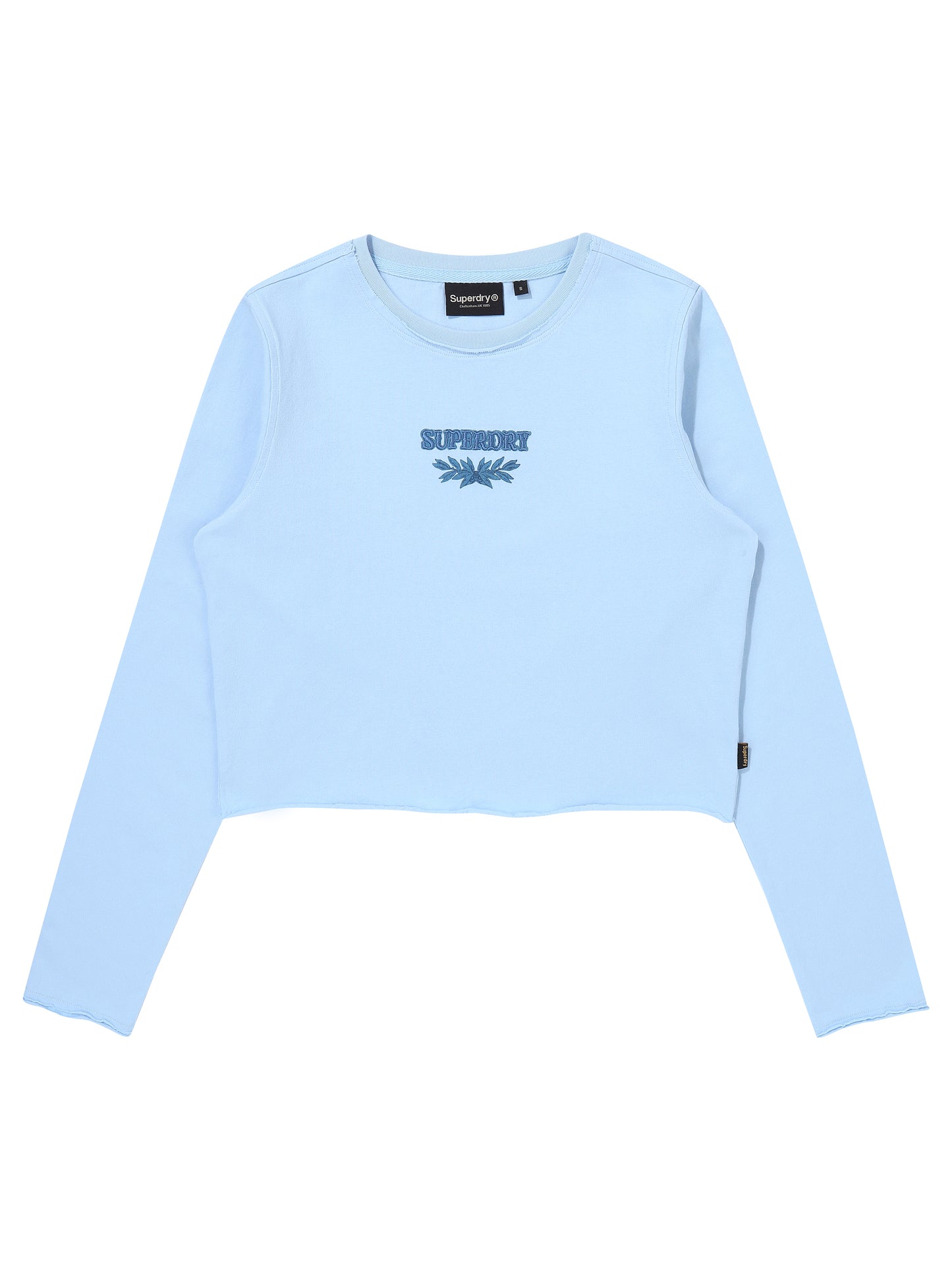 W Washed Raw Cut Long Sleeve