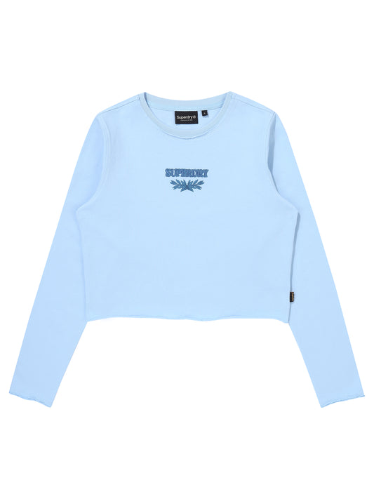 W Washed Raw Cut Long Sleeve