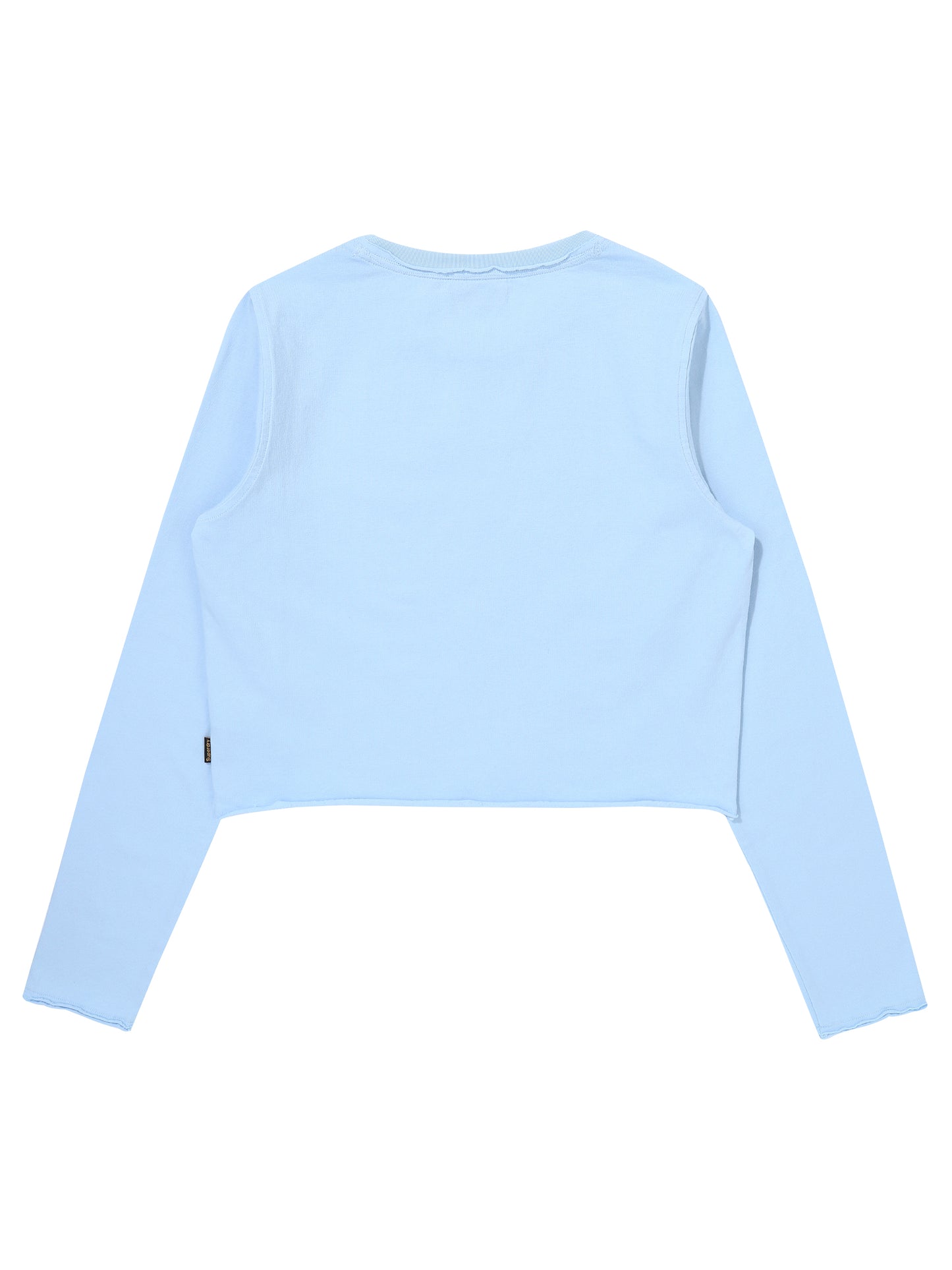 W Washed Raw Cut Long Sleeve