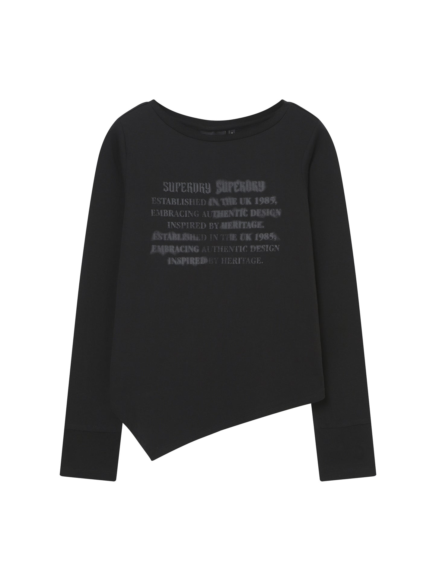 W Cutting Long Sleeve