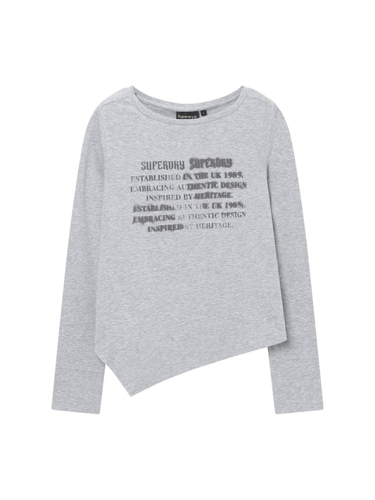 W Cutting Long Sleeve