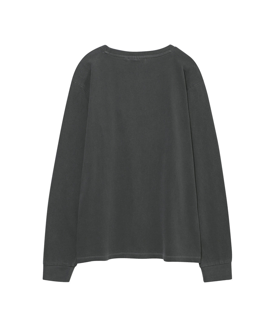 W Flower Embroidered Long Sleeve