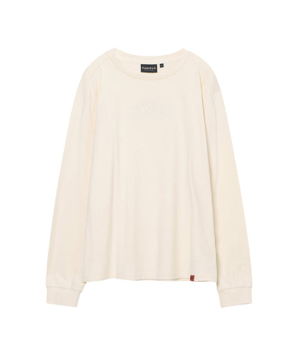 W Flower Embroidered Long Sleeve