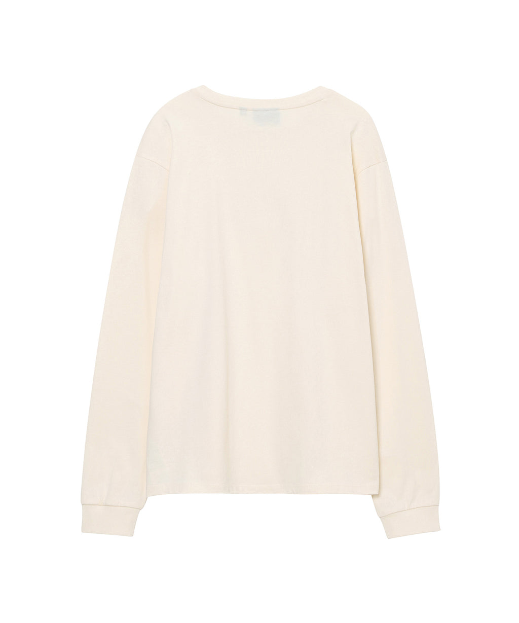 W Flower Embroidered Long Sleeve