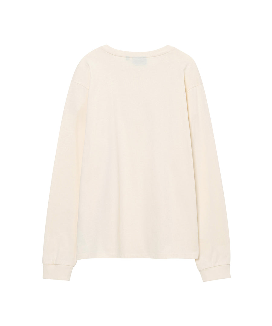 W Flower Embroidered Long Sleeve