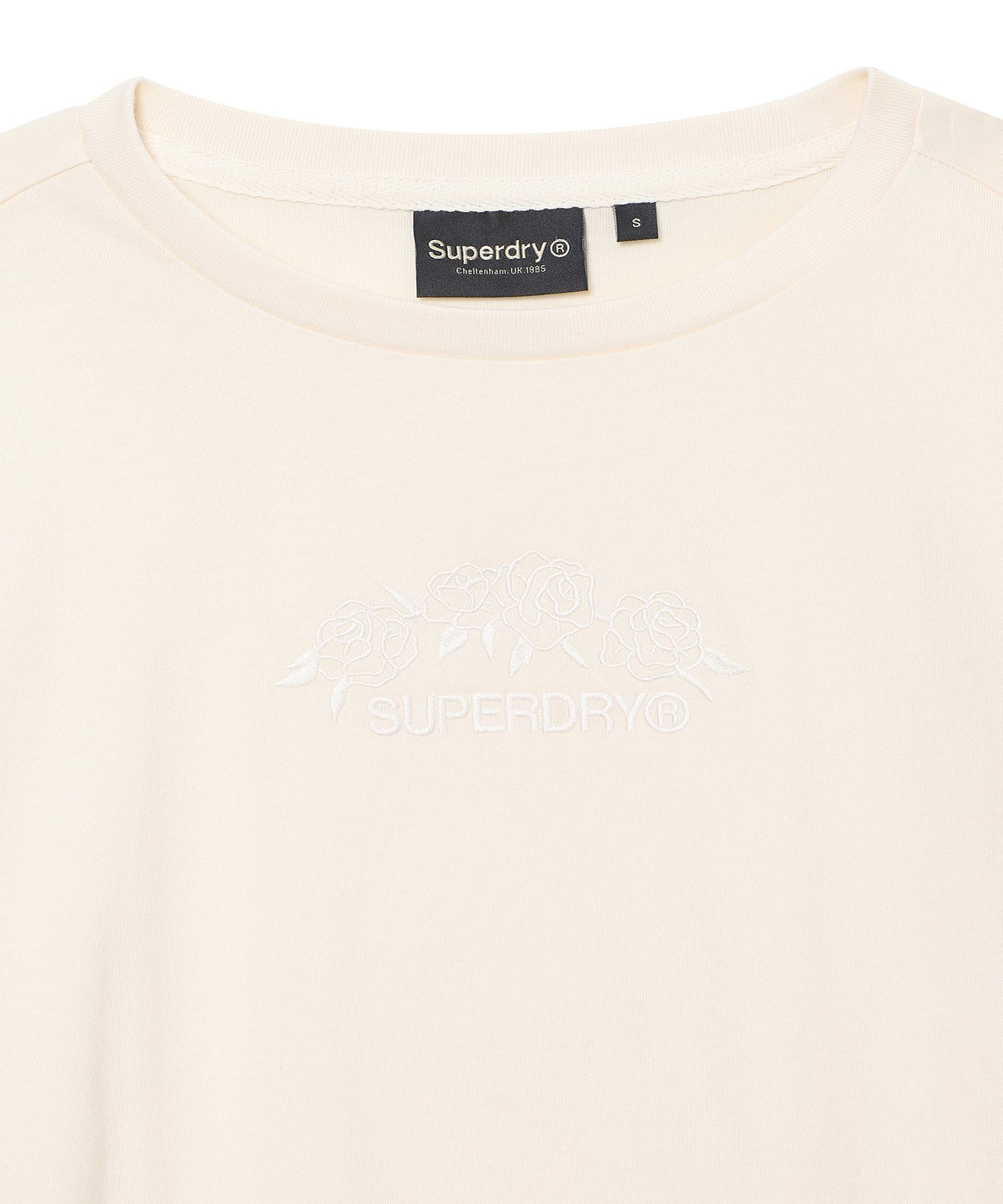 W Flower Embroidered Long Sleeve