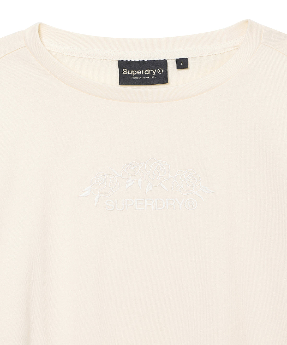 W Flower Embroidered Long Sleeve