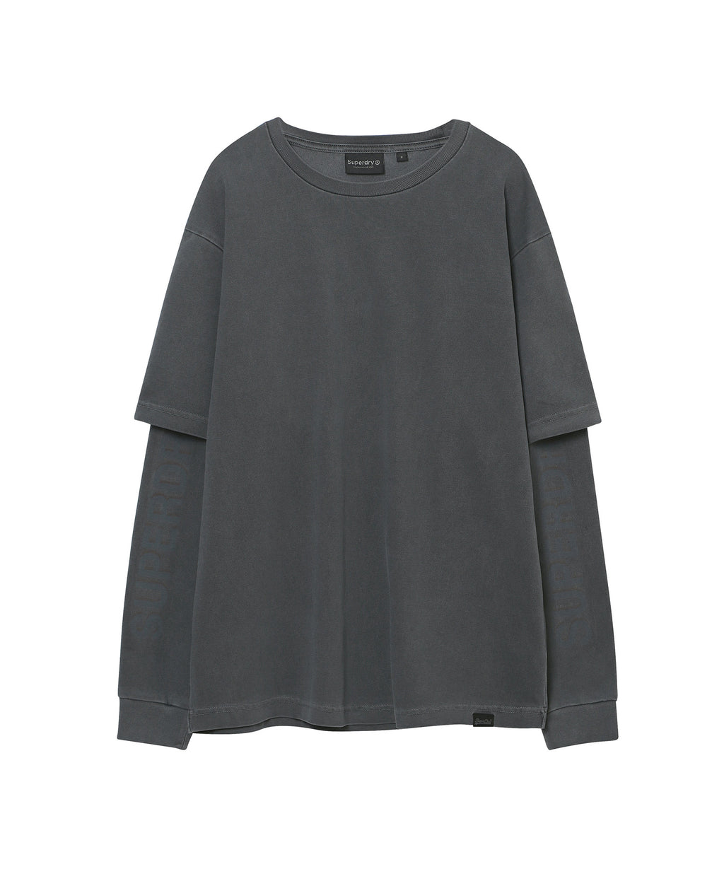 W Vintage Layered Long Sleeve