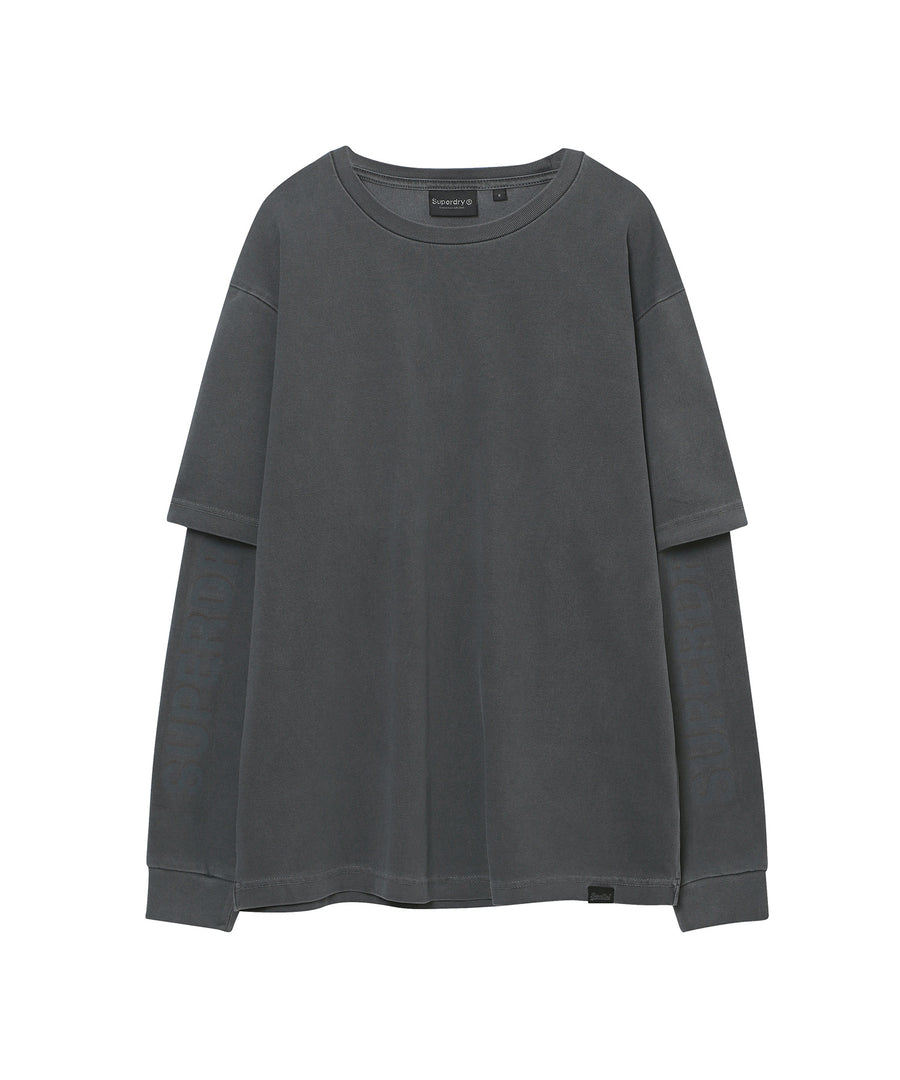 W Vintage Layered Long Sleeve