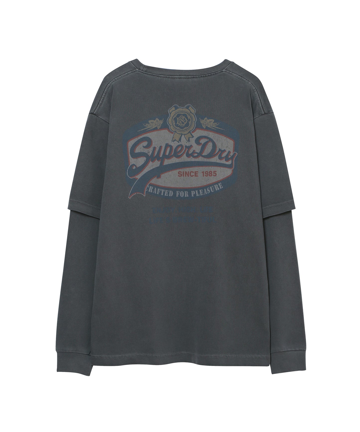 W Vintage Layered Long Sleeve