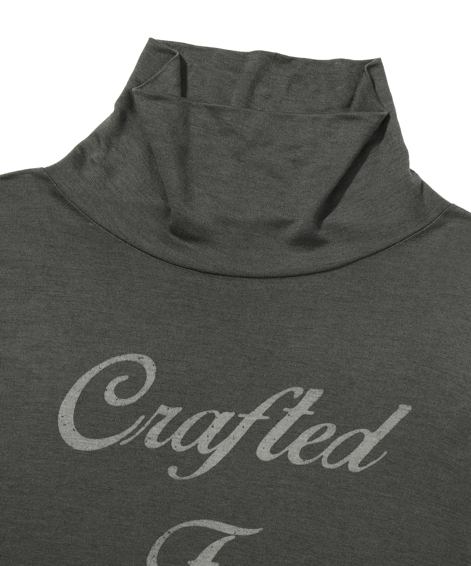 W Half-Neck Graphic Long Sleeve