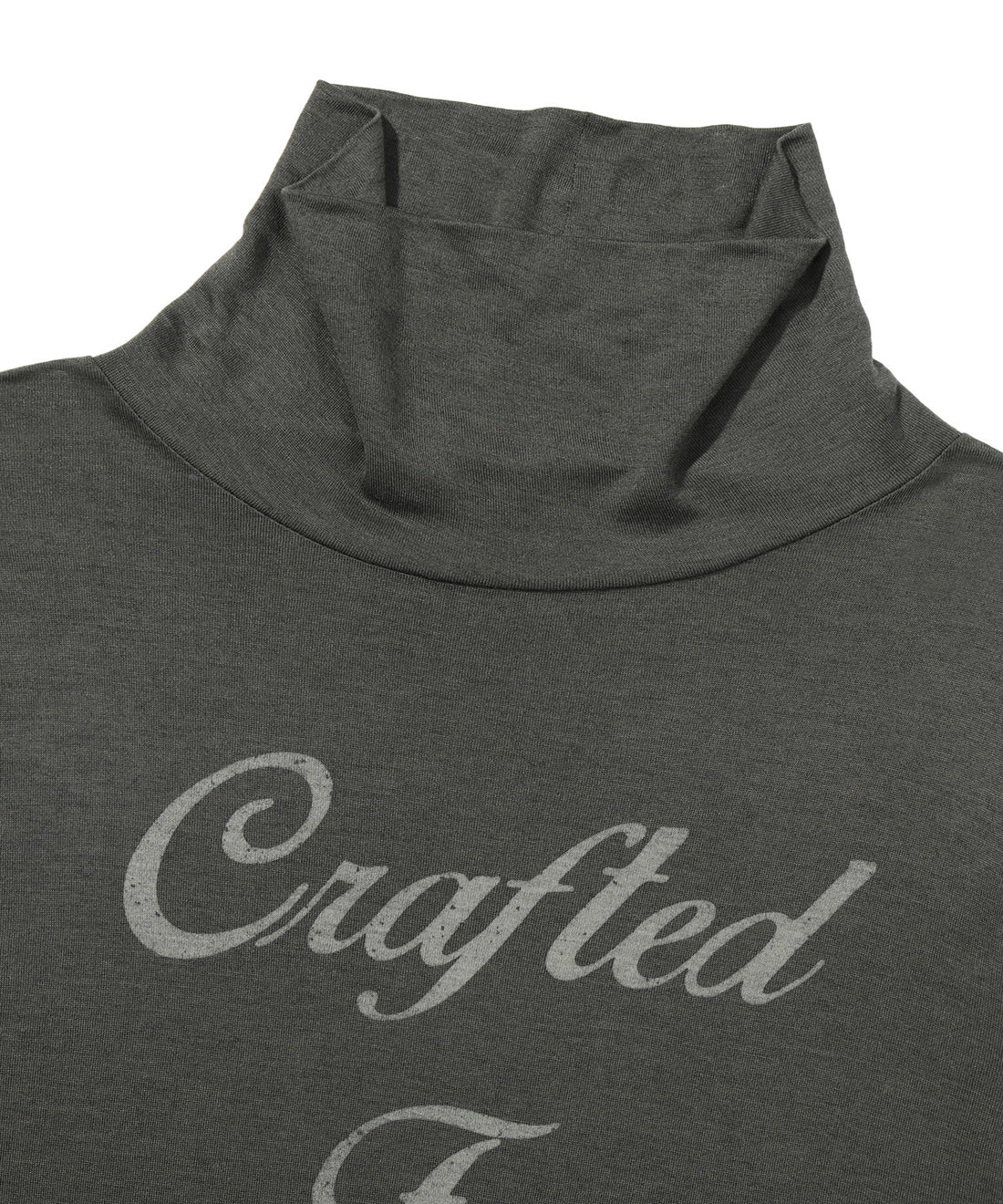 W Half-Neck Graphic Long Sleeve