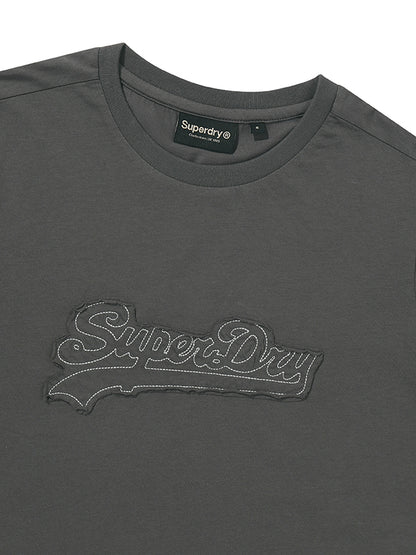 W Logo Applique Ls T-Shirt
