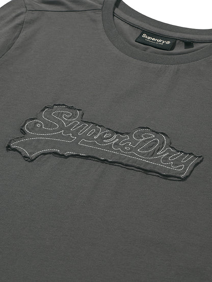 W Logo Applique Ls T-Shirt