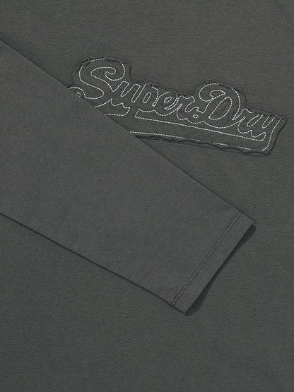 W Logo Applique Ls T-Shirt