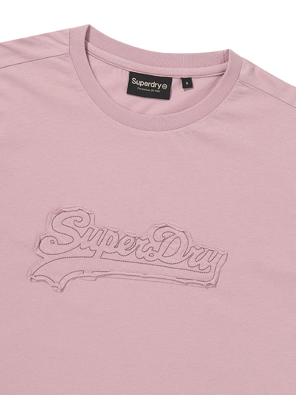 W Logo Applique Ls T-Shirt