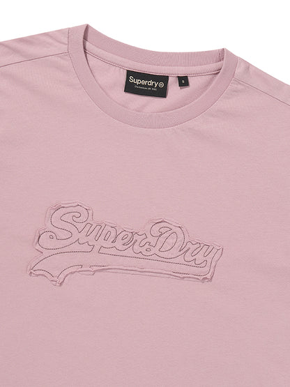 W Logo Applique Ls T-Shirt