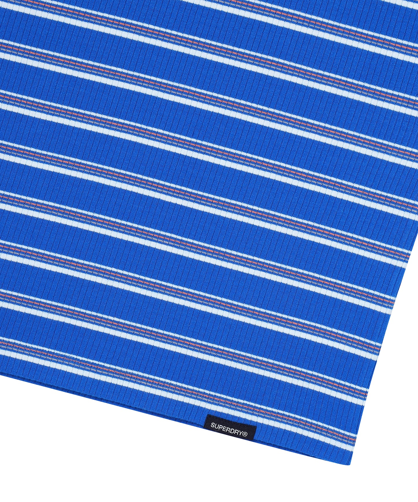 W Essential Stripe Dress - Blue