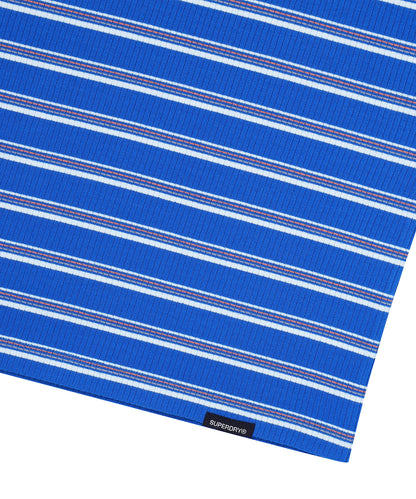 W Essential Stripe Dress - Blue