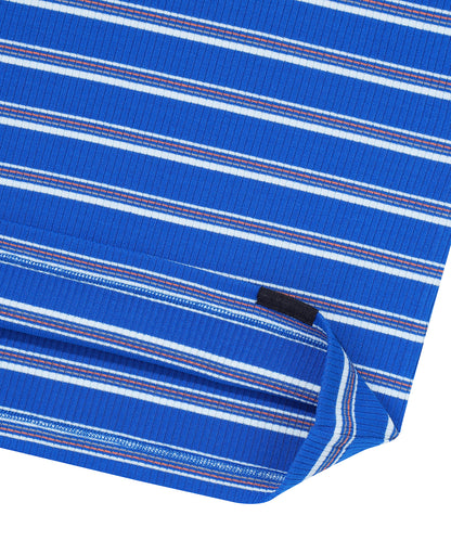 W Essential Stripe Dress - Blue