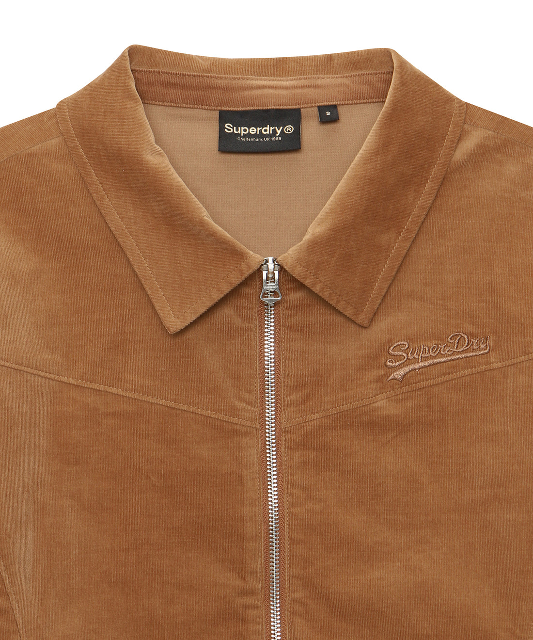 W Corduroy Zip-Up Shirt