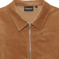 W Corduroy Zip-Up Shirt