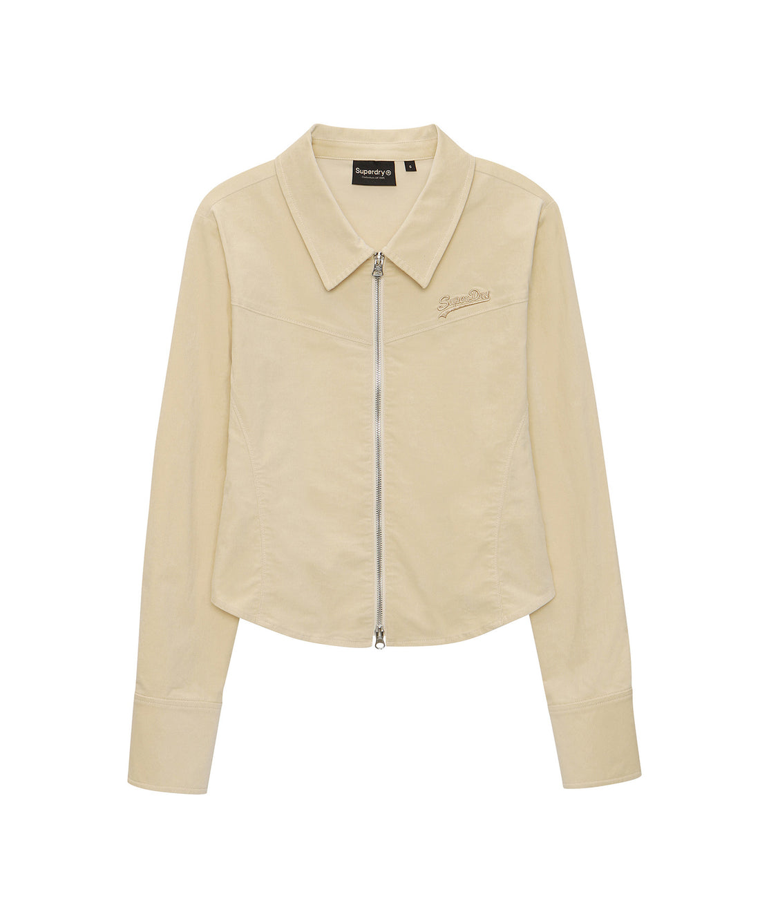 W Corduroy Zip-Up Shirt