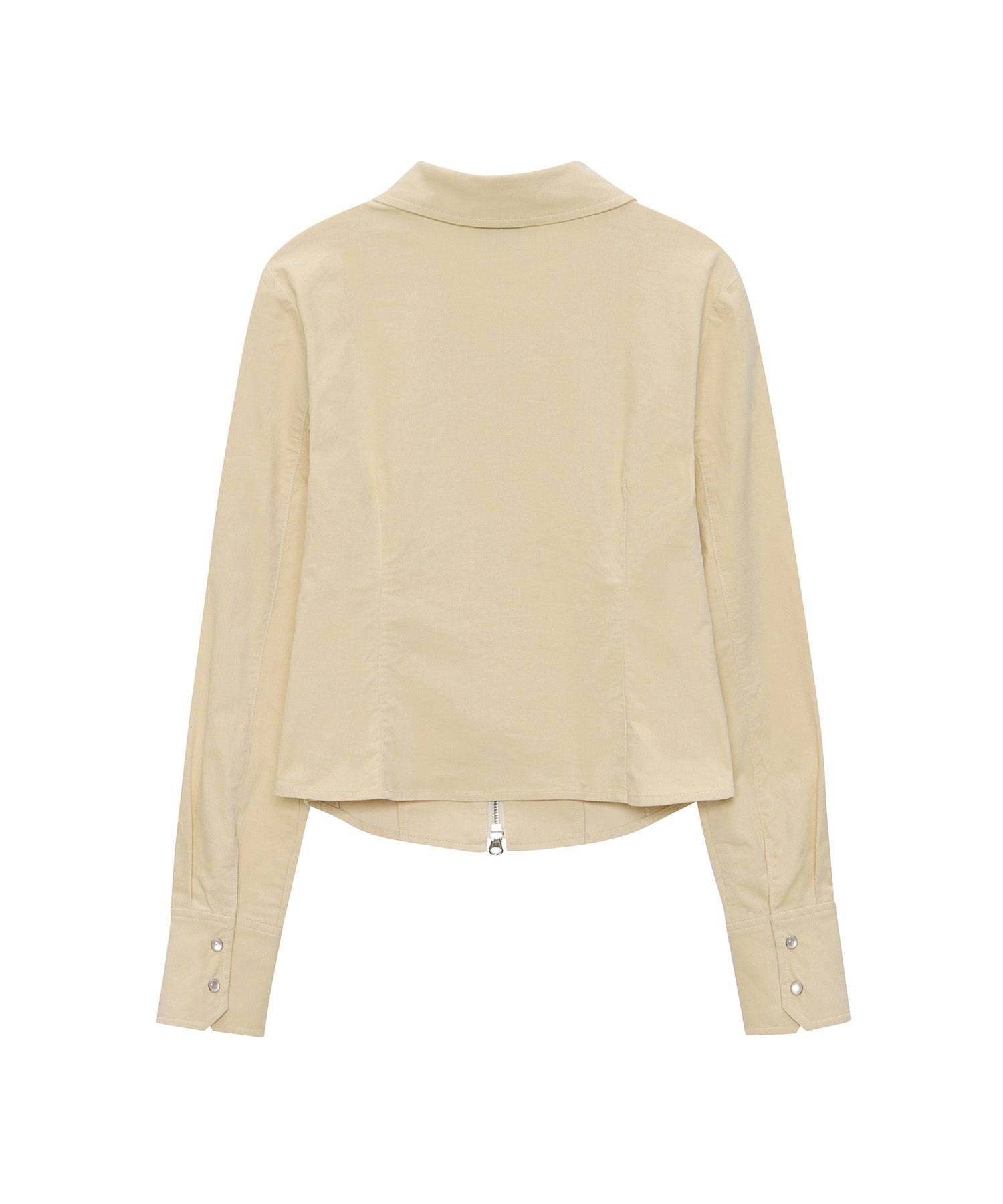 W Corduroy Zip-Up Shirt