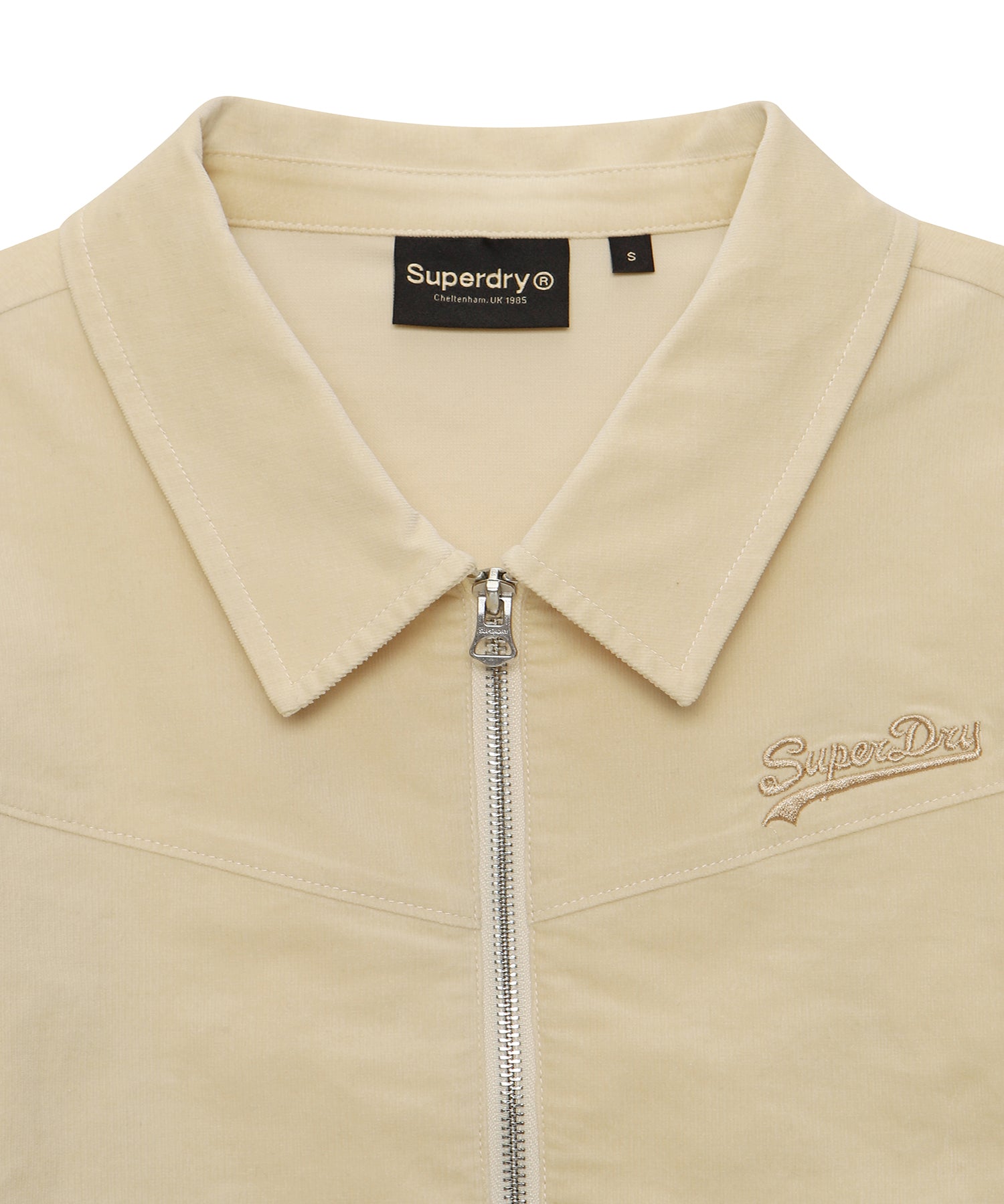 W Corduroy Zip-Up Shirt