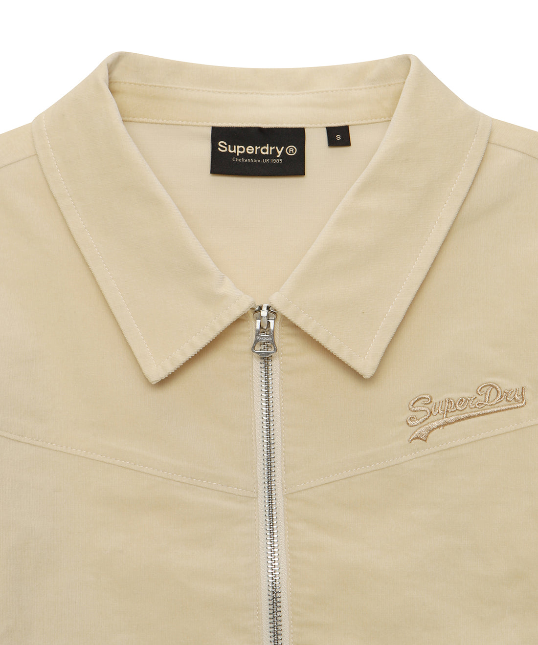 W Corduroy Zip-Up Shirt