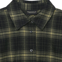 W Oversized Check Shirt