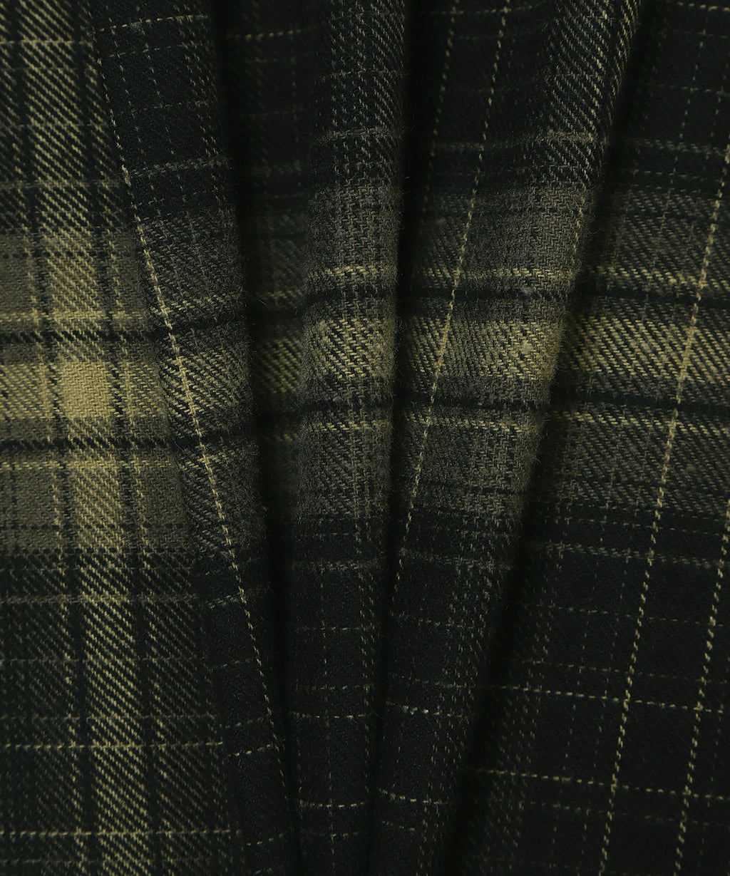 W Oversized Check Shirt